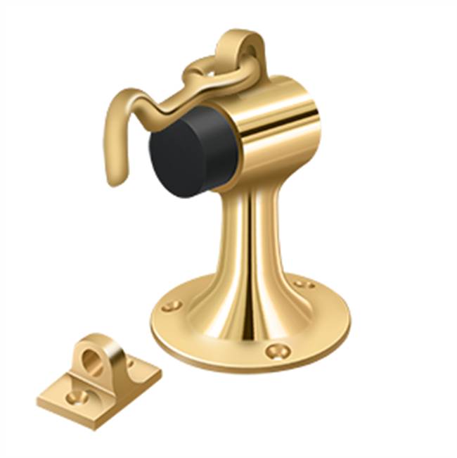 Deltana SAHF358 Floor Mount Bumper With  Holder, Solid Brass - Parent