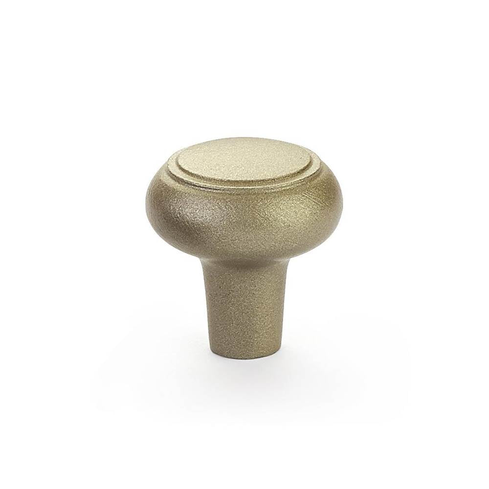 Emtek 86340 Sandcast Bronze Barn Wardrobe Knob , 1-3/4"