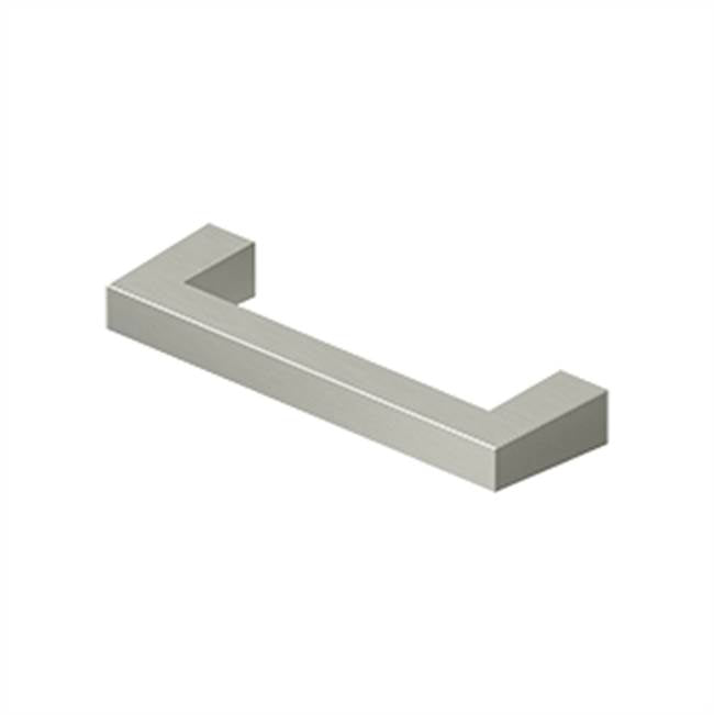 Deltana SBP35U Modern Square Bar Pull, 3-1/2, HD, Solid Brass