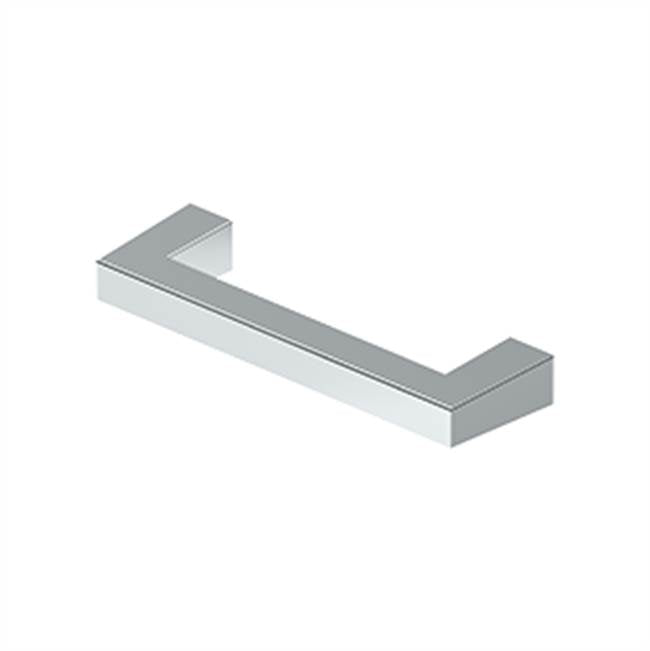 Deltana SBP35U Modern Square Bar Pull, 3-1/2, HD, Solid Brass