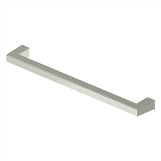 Deltana SBP80U Modern Square Bar Pull, 8, HD, Solid Brass