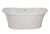 Hydro Systems Studio Collection SBRE6636ATA Breanne 66" x 36" x 25" Acrylic Tub w/Thermal Air System - Parent