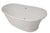 Hydro Systems Studio Collection SBRE6636ATA Breanne 66" x 36" x 25" Acrylic Tub w/Thermal Air System - Parent