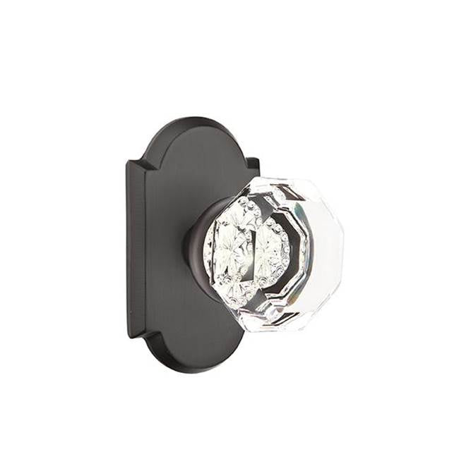 Emtek C7208OT Concealed , Privacy , No.1 Rosette , Old Town Clear Knob - Parent