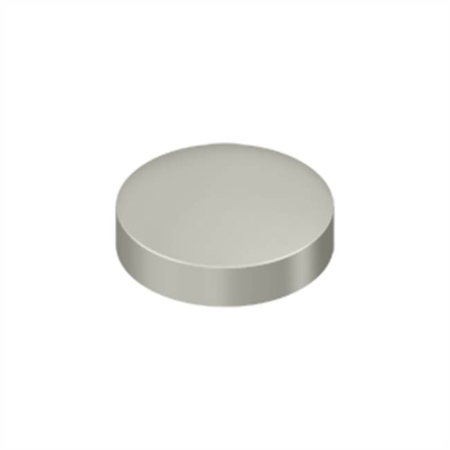 Deltana SCF100 Screw Cover, Round, Flat, 1 Diam