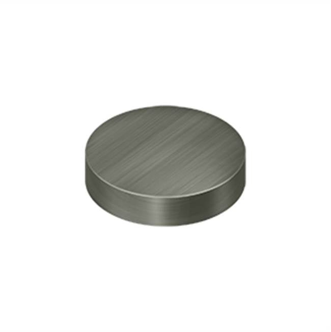 Deltana SCF100 Screw Cover, Round, Flat, 1 Diam
