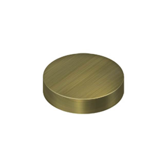 Deltana SCF100 Screw Cover, Round, Flat, 1 Diam