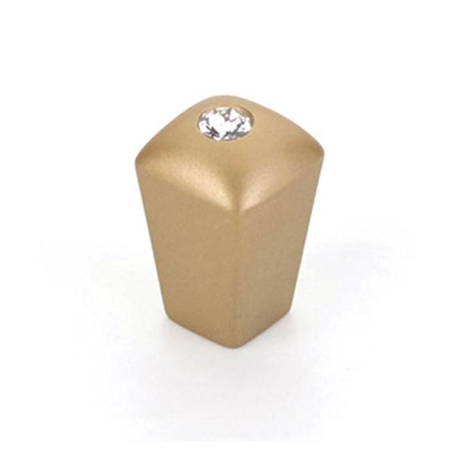 Schaub 299 Skyevale Knob With crystal 1/2" Dia