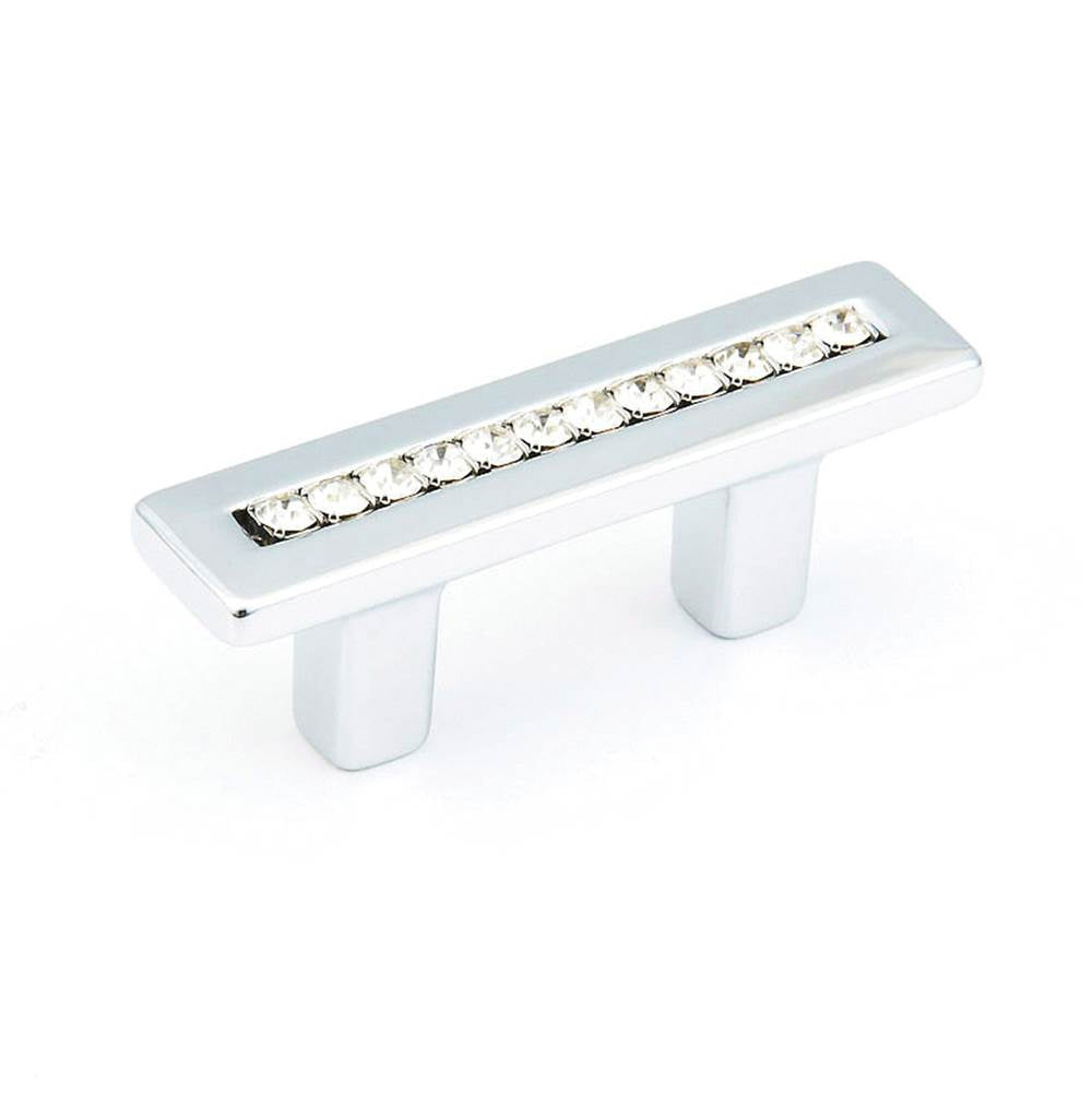 Schaub 301 Skyevale Pull With crystals 32 mm Center to Center