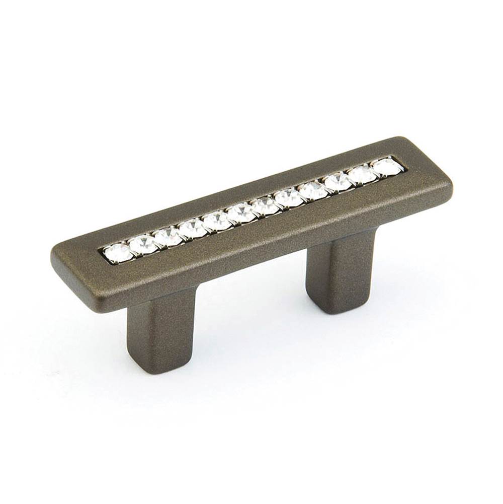 Schaub 301 Skyevale Pull With crystals 32 mm Center to Center