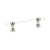 Schaub 414 Lumiere Transitional Pull Adjustable acrylic 4" Center to Center