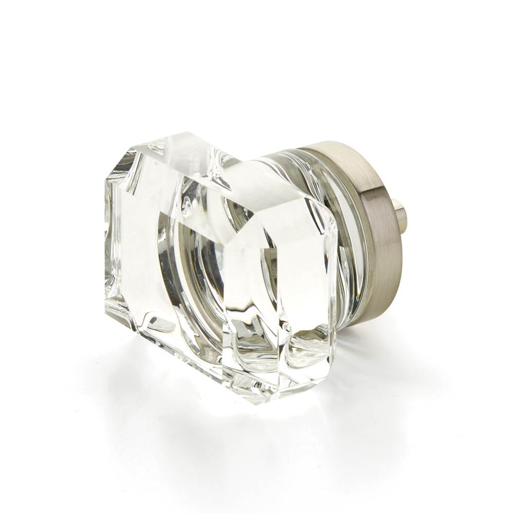 Schaub 52 City Lights Rectangular Glass Knob 1-3/4"