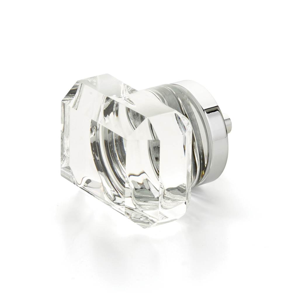 Schaub 52 City Lights Rectangular Glass Knob 1-3/4"