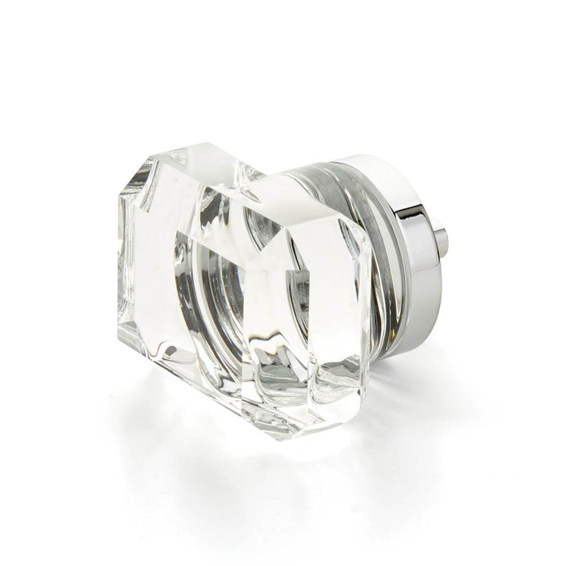 Schaub 52 City Lights Rectangular Glass Knob 1-3/4"