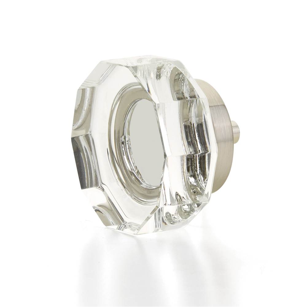 Schaub 53 City Lights Large Multi-Sided Glass Knob 1-3/4" Dia