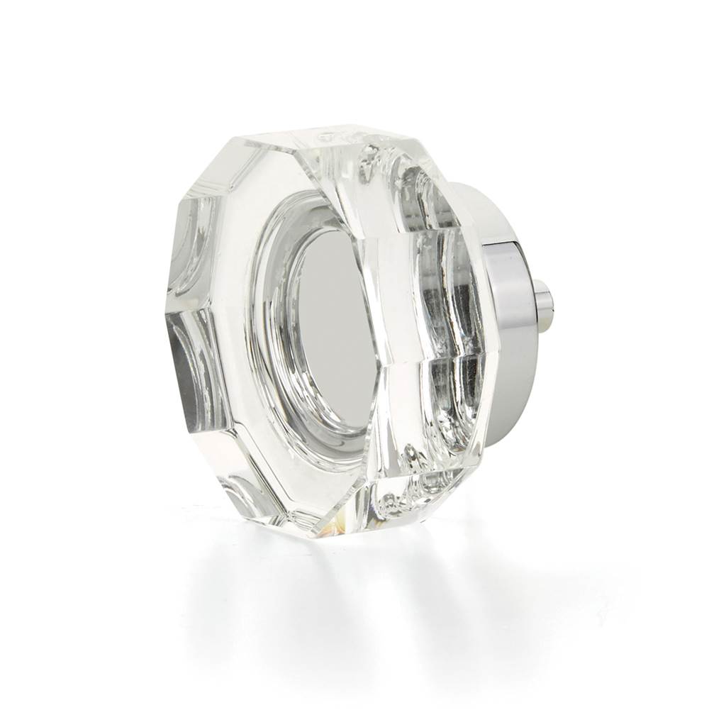 Schaub 53 City Lights Large Multi-Sided Glass Knob 1-3/4" Dia