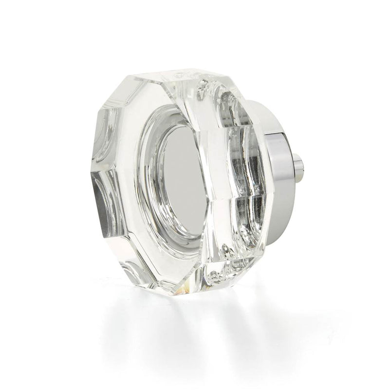 Schaub 53 City Lights Large Multi-Sided Glass Knob 1-3/4" Dia
