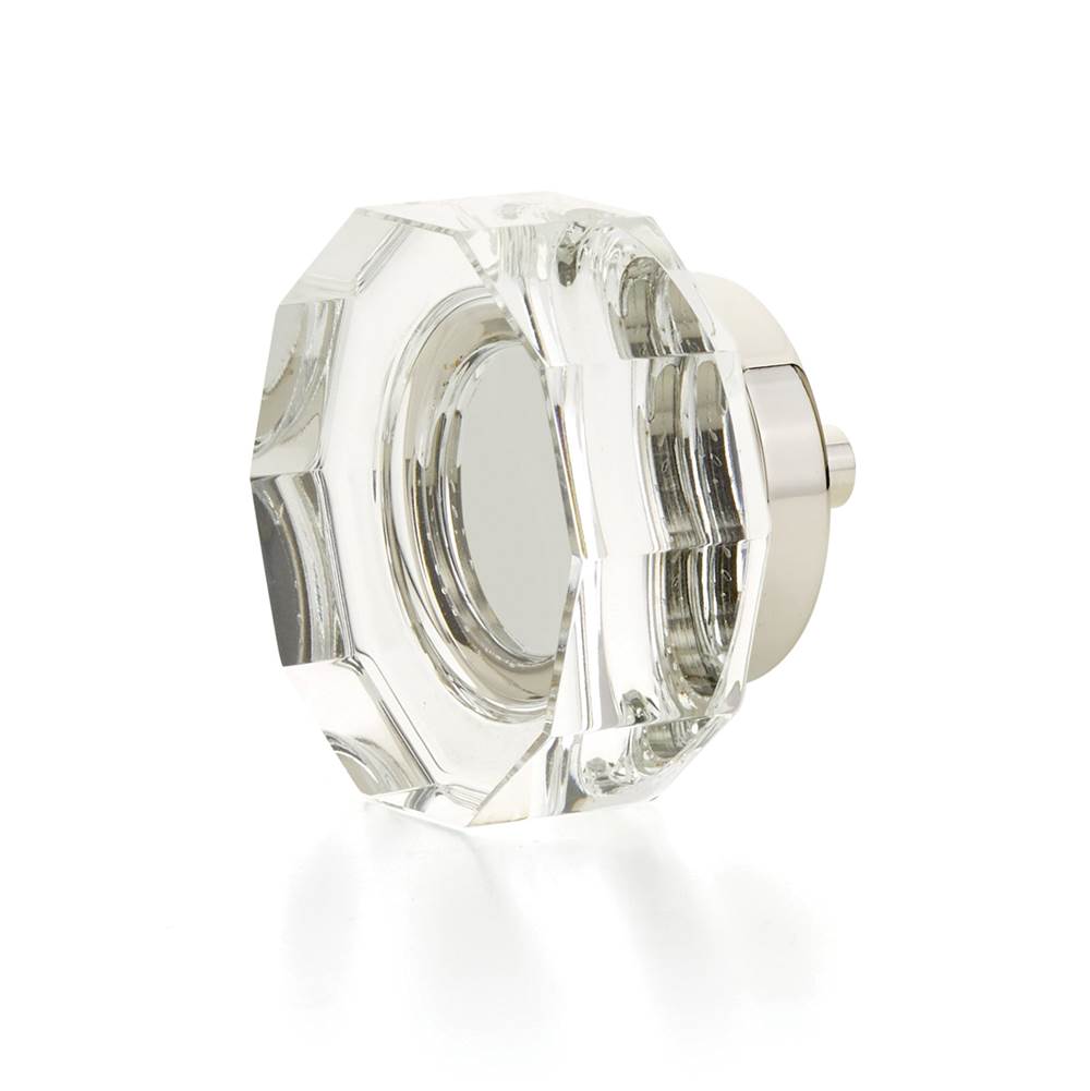 Schaub 53 City Lights Large Multi-Sided Glass Knob 1-3/4" Dia