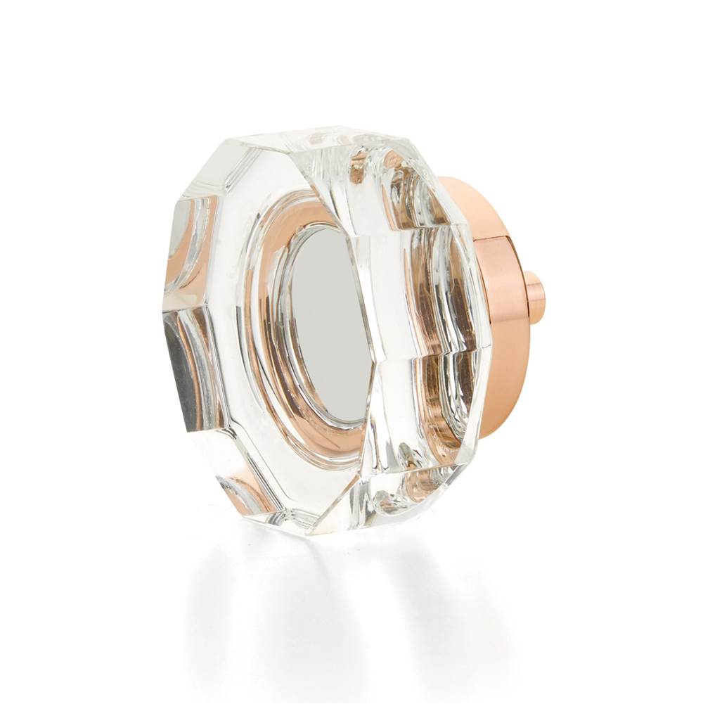 Schaub 53 City Lights Large Multi-Sided Glass Knob 1-3/4" Dia