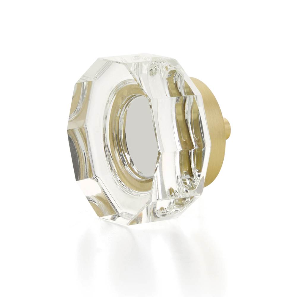 Schaub 53 City Lights Large Multi-Sided Glass Knob 1-3/4" Dia