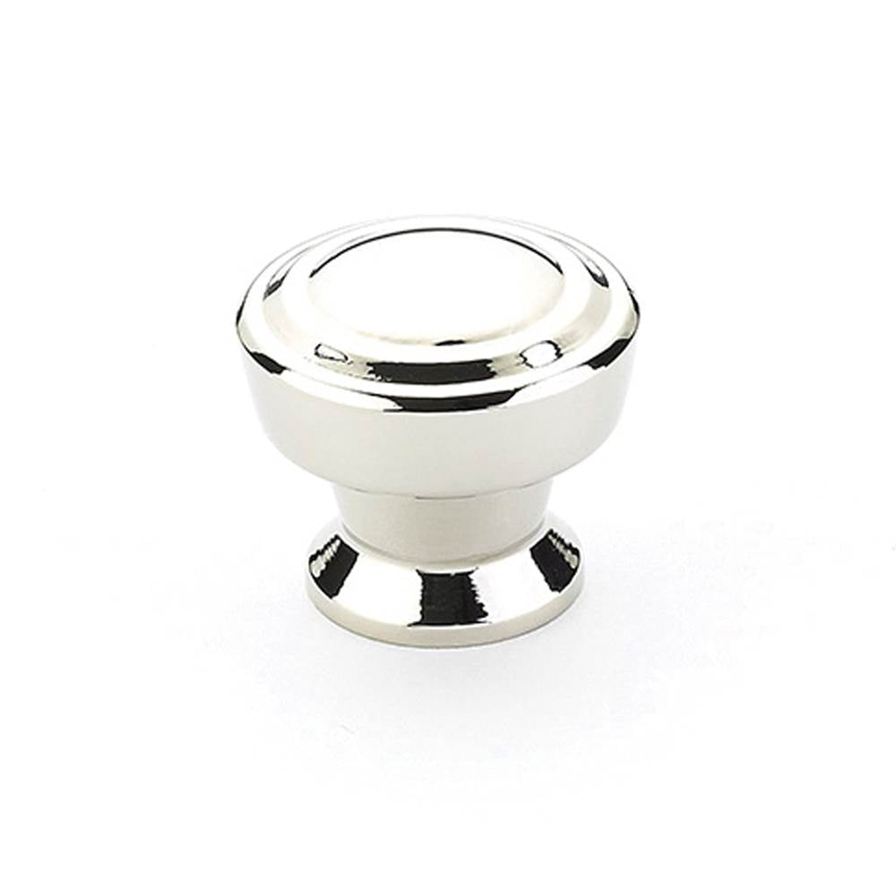 Schaub 533 Menlo Park Knob Round 1-1/4" Dia