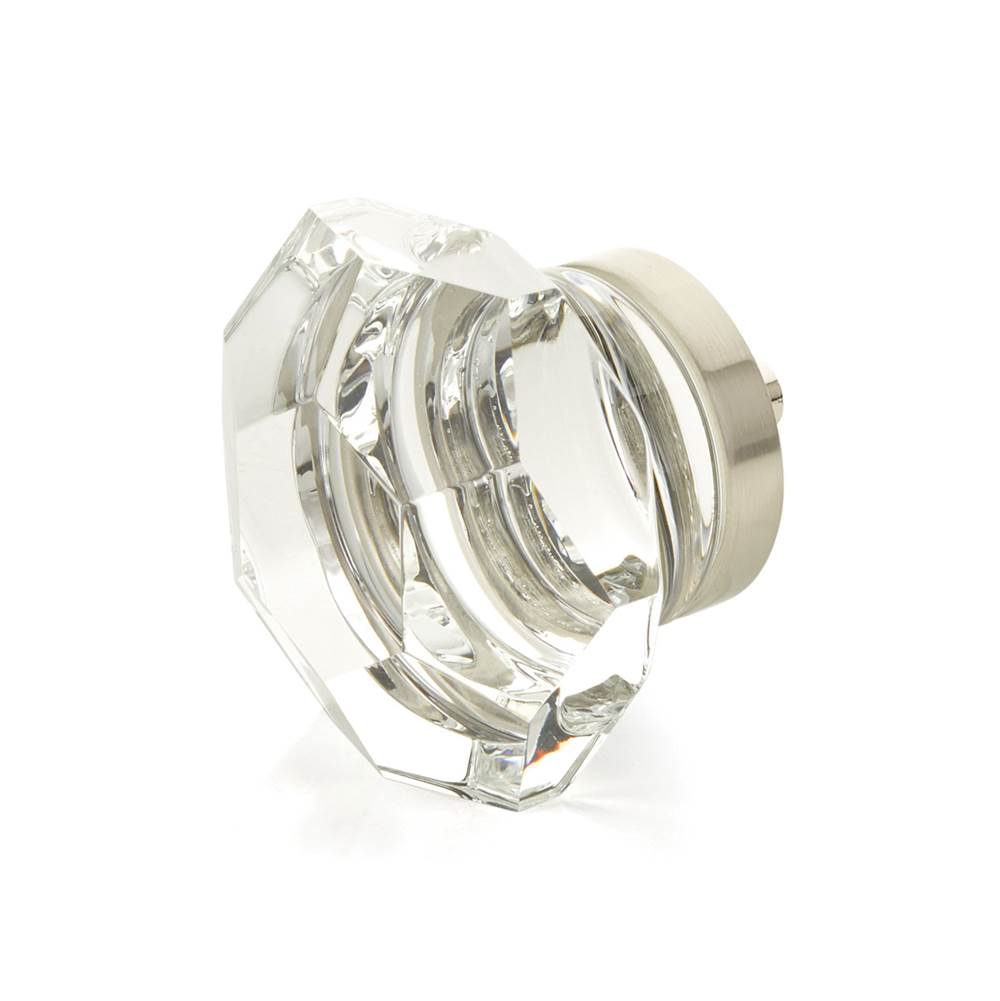 Schaub 54 City Lights Faceted Dome Glass Knob 1-3/4" Dia