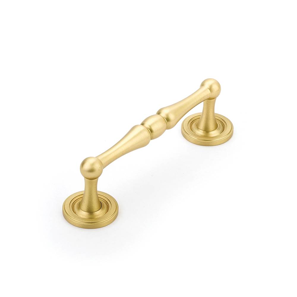 Schaub 579 Atherton Pull Plain Footplate 4" Center to Center