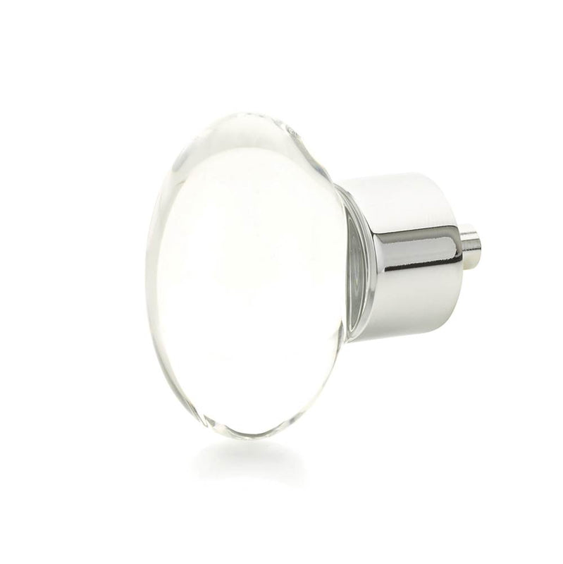 Schaub 60 City Lights Oval Glass Knob 1-3/4" Dia