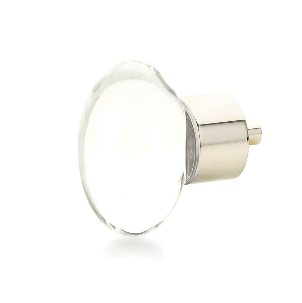Schaub 60 City Lights Oval Glass Knob 1-3/4" Dia