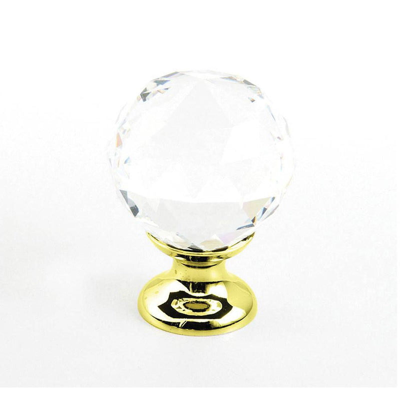 Schaub 70 Stargaze Knob Round Crystal 1-1/8" Dia - Parent