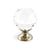 Schaub 70 Stargaze Knob Round Crystal 1-1/8" Dia