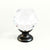 Schaub 70 Stargaze Knob Round Crystal 1-1/8" Dia