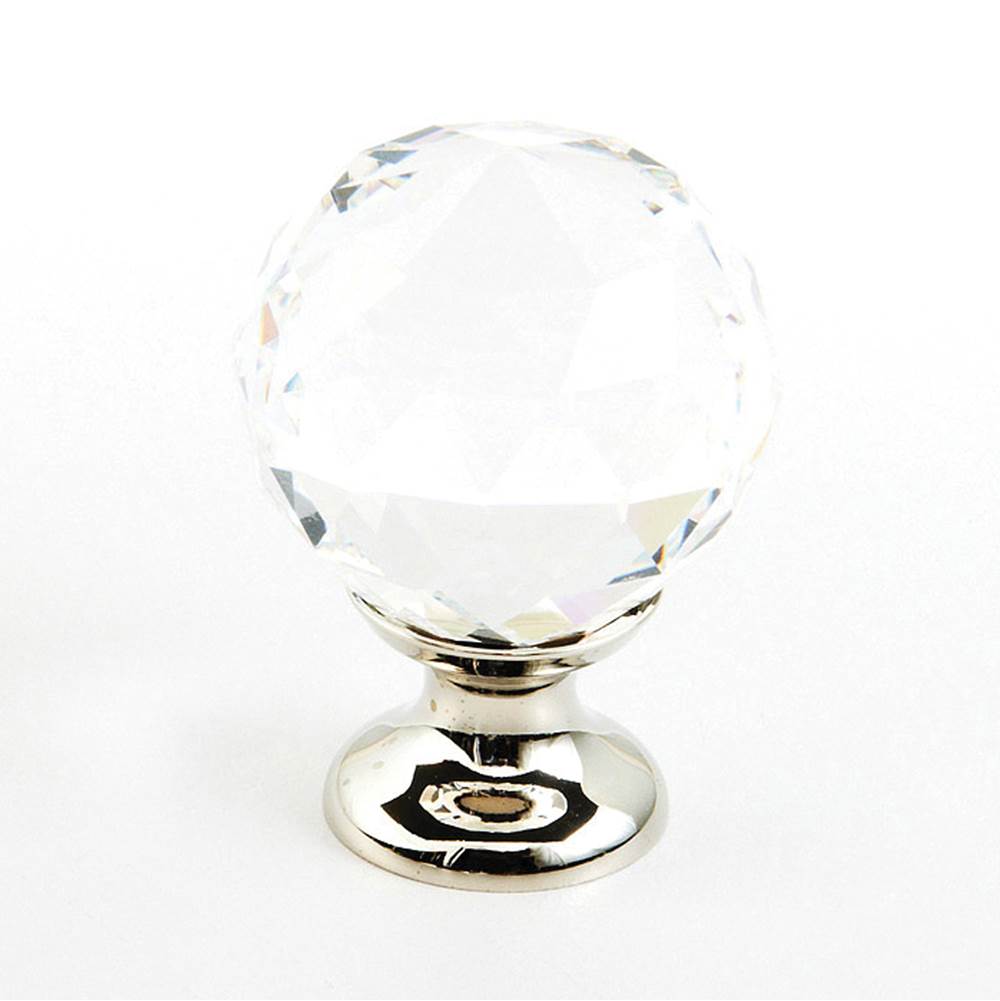 Schaub 70 Stargaze Knob Round Crystal 1-1/8" Dia