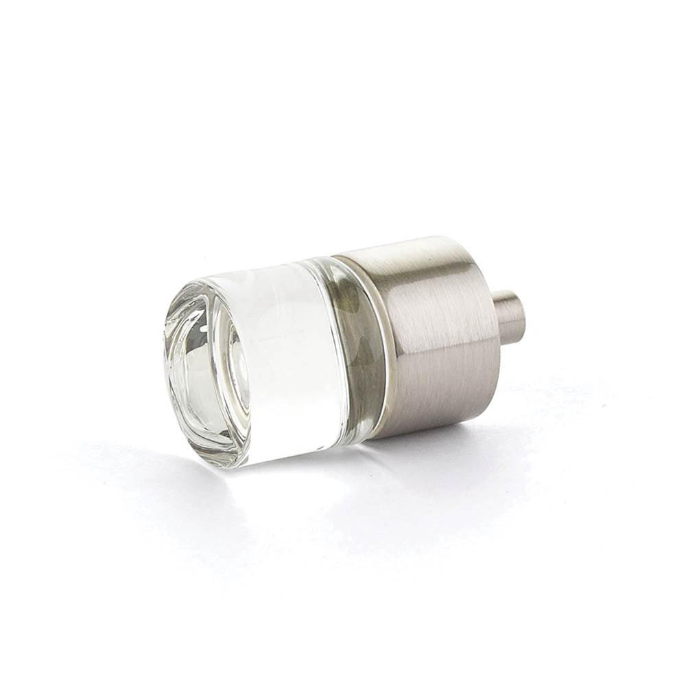 Schaub 74 City Lights Cylinder Glass Knob 7/8" Dia
