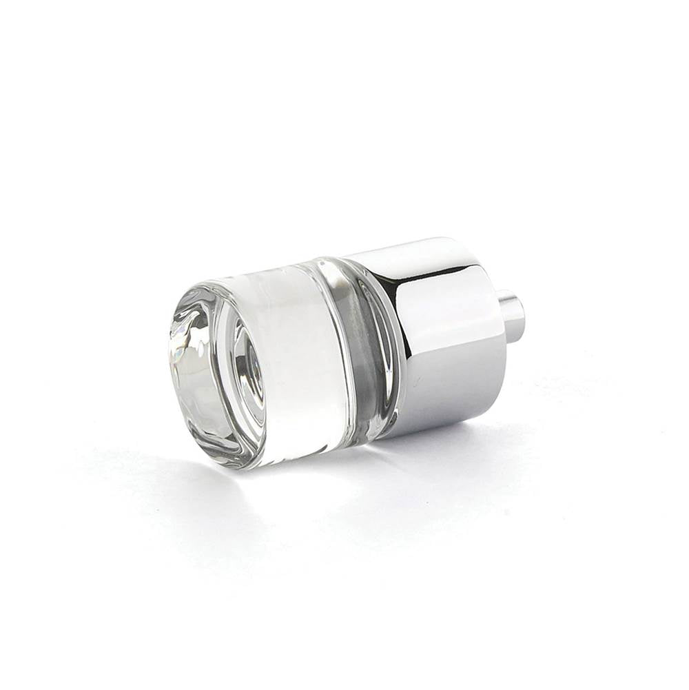 Schaub 74 City Lights Cylinder Glass Knob 7/8" Dia