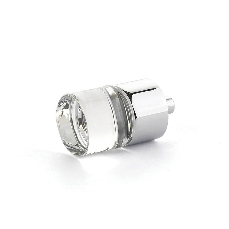 Schaub 74 City Lights Cylinder Glass Knob 7/8" Dia