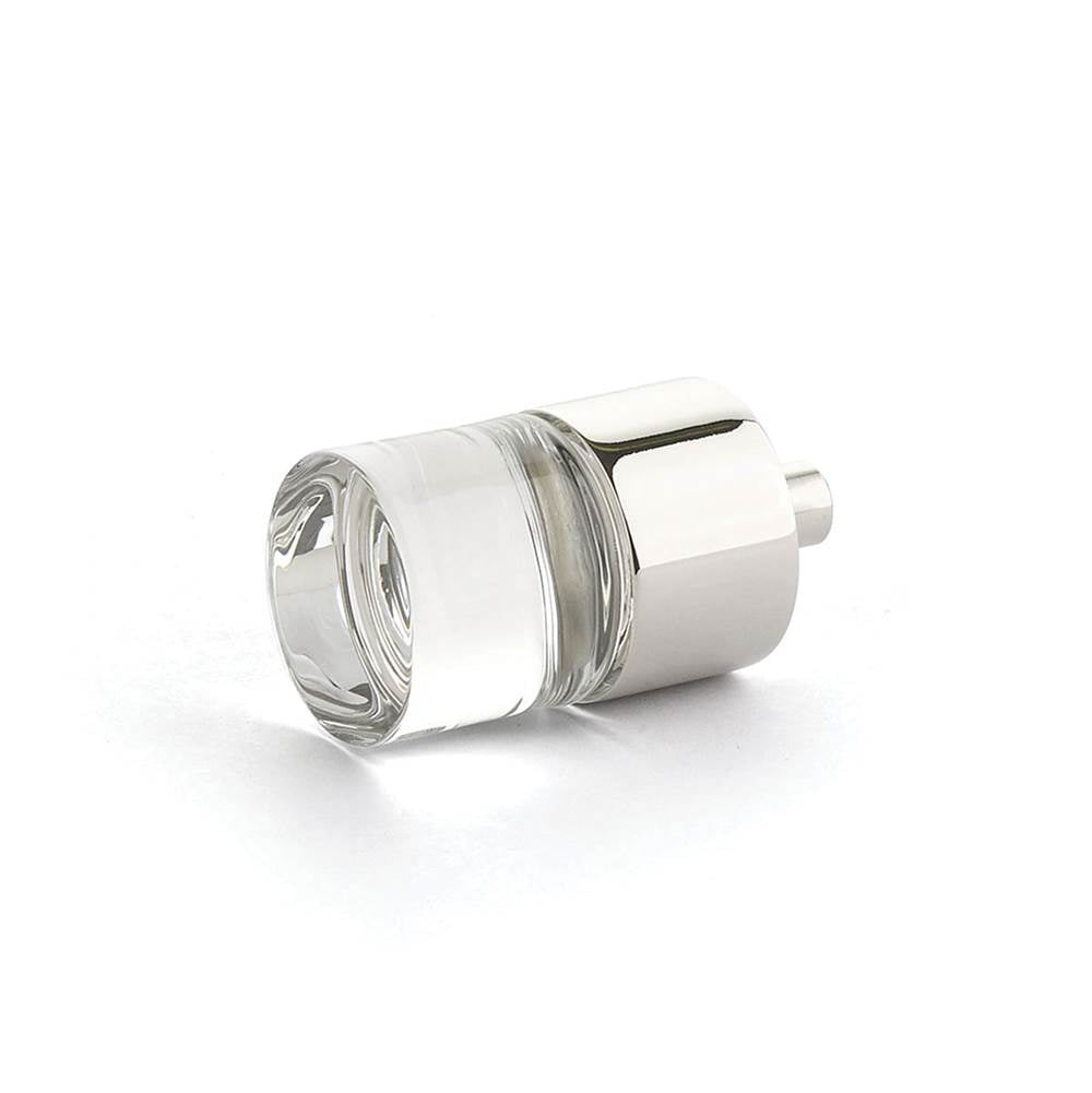 Schaub 74 City Lights Cylinder Glass Knob 7/8" Dia
