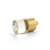 Schaub 74 City Lights Cylinder Glass Knob 7/8" Dia