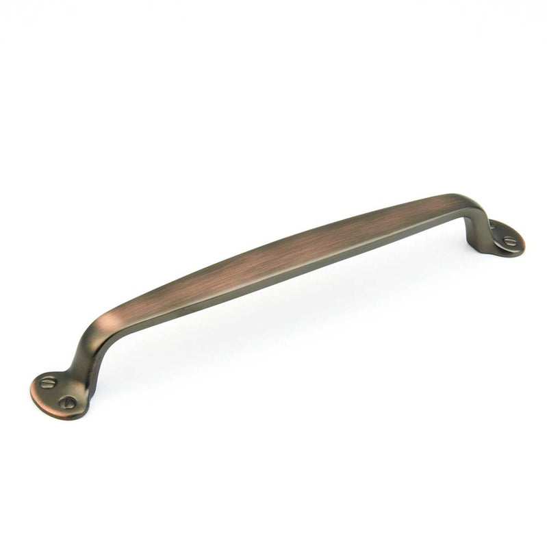 Schaub 746-AUB Country Appliance Pull 12" Center to Center - Aurora Bronze