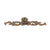Schaub 817 French Court Knob with backplate 7-3/8" - Parent