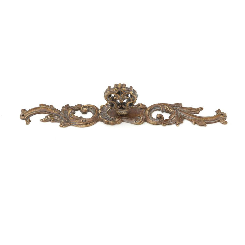 Schaub 817 French Court Knob with backplate 7-3/8" - Parent