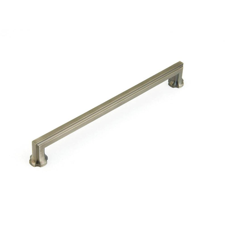 Schaub 880-AN Empire Appliance Pull 12" Center to Center - Antique Nickel