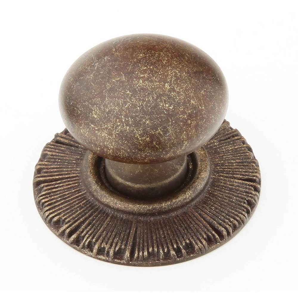 Schaub 970 Sunburst Knob with backplate 1-1/4" Dia