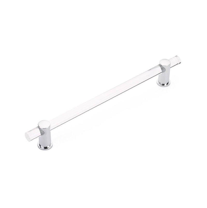 Schaub BTB402 Lumiere Back to Back Appliance Pull NON-Adjustable Acrylic 12" Center to Center