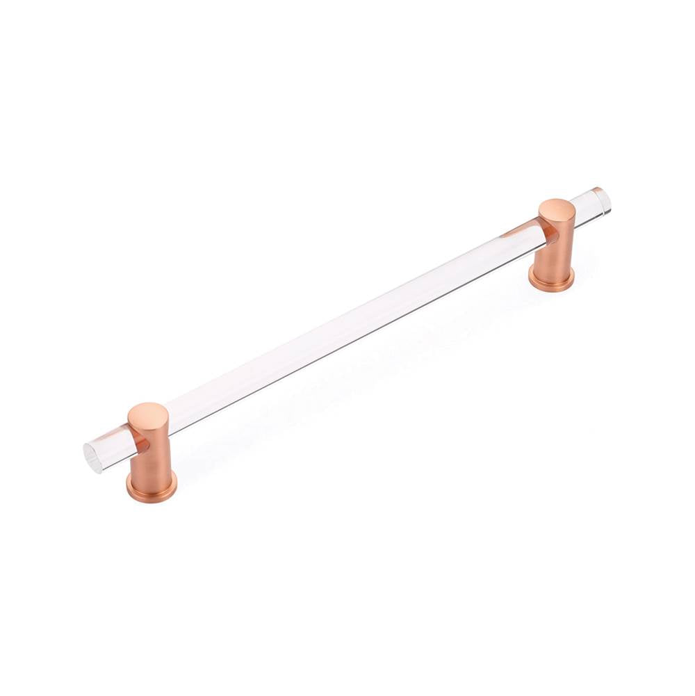 Schaub BTB402 Lumiere Back to Back Appliance Pull NON-Adjustable Acrylic 12" Center to Center