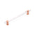 Schaub BTB402 Lumiere Back to Back Appliance Pull NON-Adjustable Acrylic 12" Center to Center