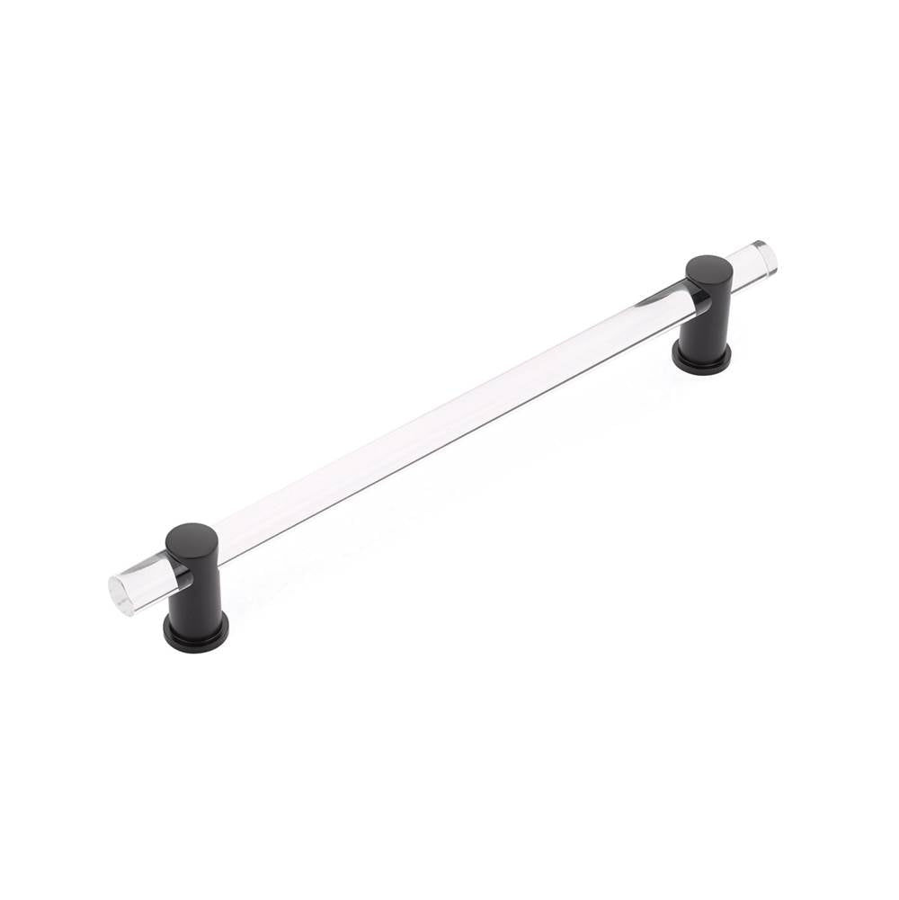 Schaub BTB402 Lumiere Back to Back Appliance Pull NON-Adjustable Acrylic 12" Center to Center
