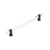 Schaub BTB402 Lumiere Back to Back Appliance Pull NON-Adjustable Acrylic 12" Center to Center