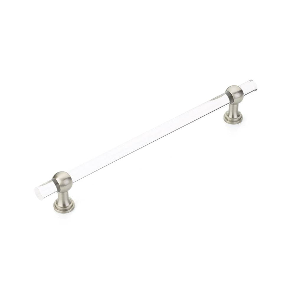 Schaub CS412 Lumiere Transitional Concealed Surface Appliance Pull NON-Adjustable Acrylic 12" Center to Center