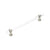 Schaub CS412 Lumiere Transitional Concealed Surface Appliance Pull NON-Adjustable Acrylic 12" Center to Center